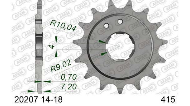 Ritzel AFAM 415 16Z