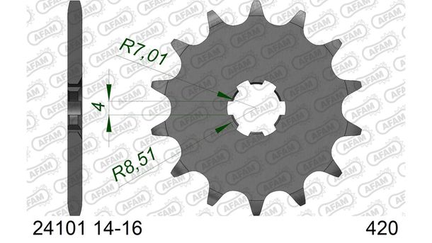 Ritzel AFAM 420 15Z