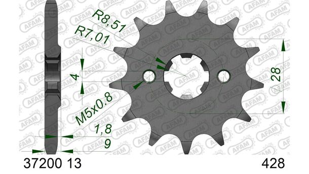 Ritzel AFAM 428 13Z