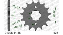 Tandwiel AFAM 428 14T