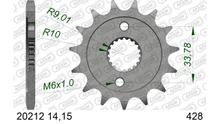 Tandwiel AFAM 428 15T
