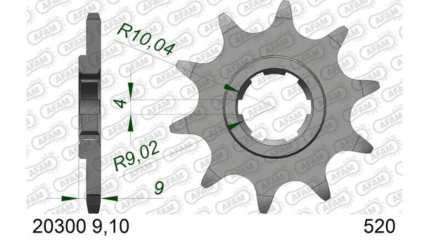 Ritzel AFAM 520 10Z