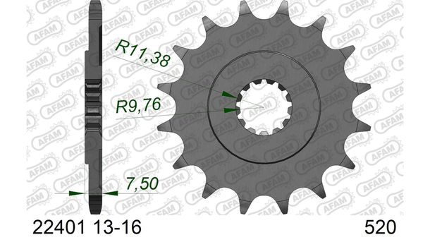 Ritzel AFAM 520 13Z