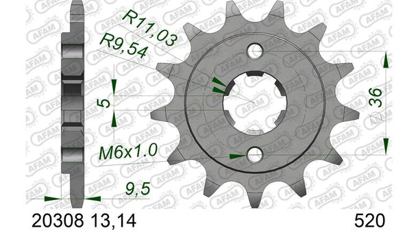 Ritzel AFAM 520 14Z
