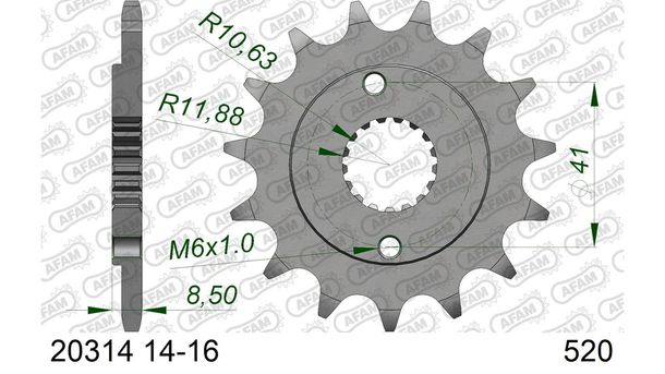 Ritzel AFAM 520 14Z
