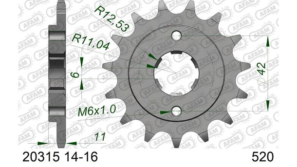 Ritzel AFAM 520 14Z