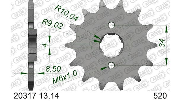 Ritzel AFAM 520 14Z