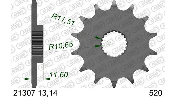Ritzel AFAM 520 14Z