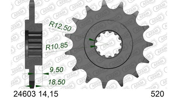 Ritzel AFAM 520 14Z