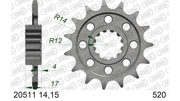 Ritzel AFAM 520 15Z
