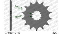 Tandwiel AFAM 520 15T