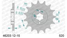 Tandwiel AFAM 520 15T