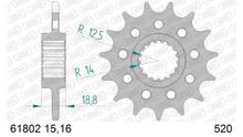 Kettingtandwiel AFAM 520 15T