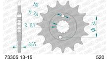 Tandwiel AFAM 520 15T