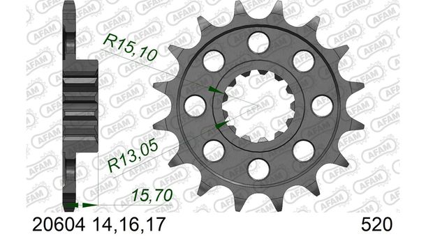 Ritzel AFAM 520 16Z