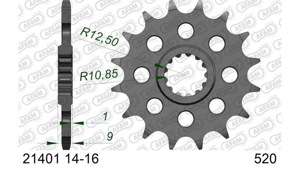 Ritzel AFAM 520 16Z