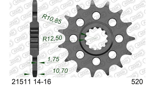 Ritzel AFAM 520 16Z