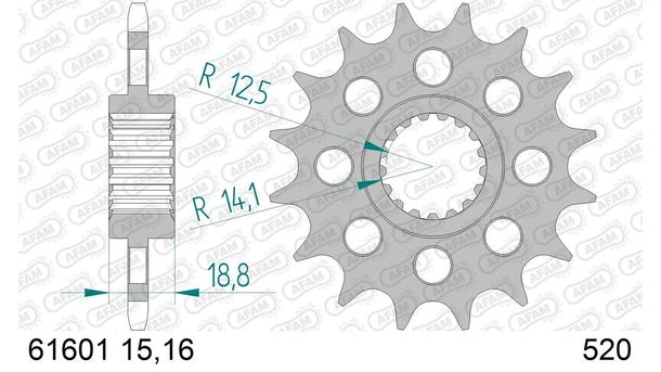 Ritzel AFAM 520 16Z