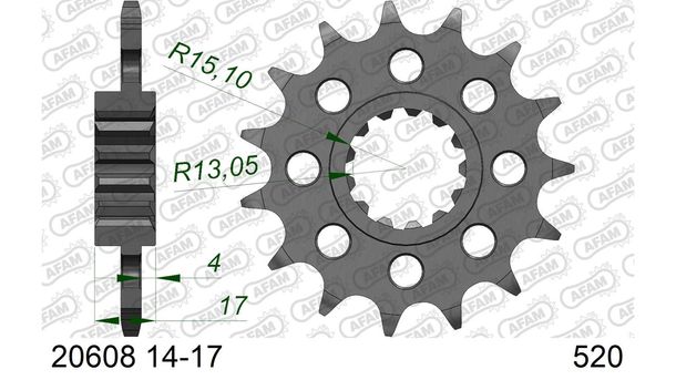 Ritzel AFAM 520 17Z