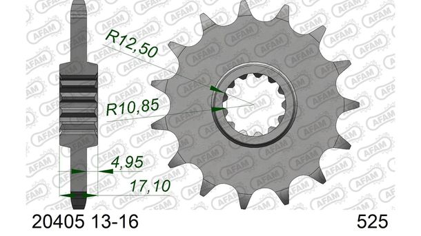 Ritzel AFAM 525 13Z