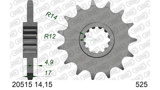 Ritzel AFAM 525 14Z