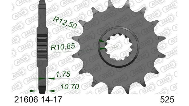 Ritzel AFAM 525 14Z