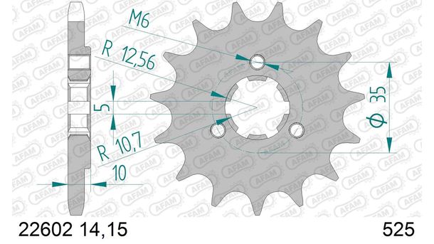Ritzel AFAM 525 14Z
