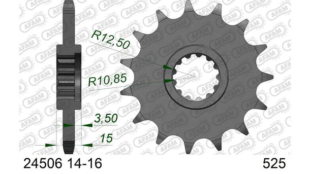 Ritzel AFAM 525 14Z