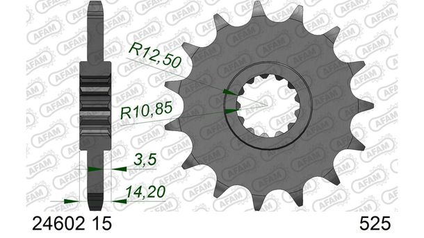 Ritzel AFAM 525 15Z