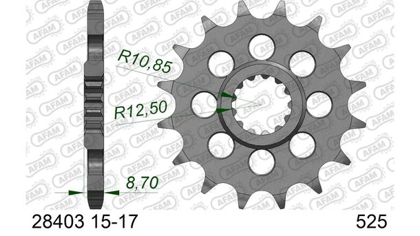 Ritzel AFAM 525 15Z