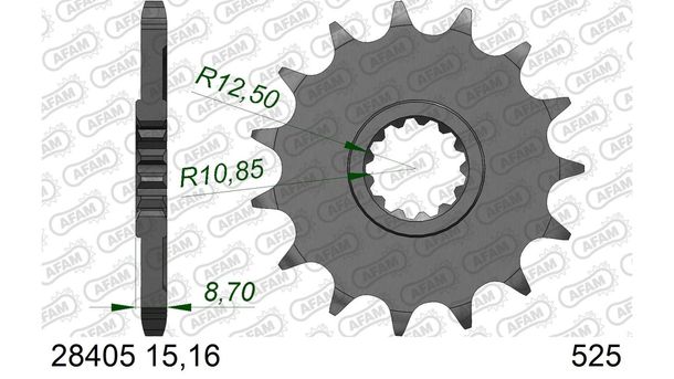 Ritzel AFAM 525 15Z