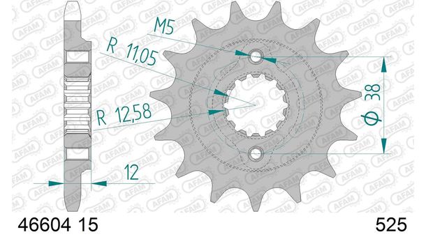 Ritzel AFAM 525 15Z