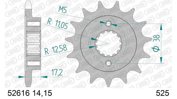 Ritzel AFAM 525 15Z