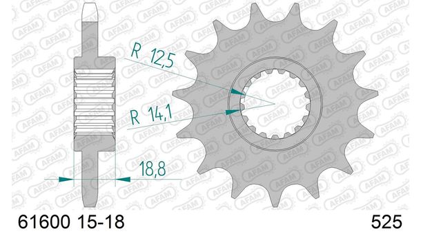 Ritzel AFAM 525 15Z