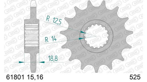 Ritzel AFAM 525 15Z
