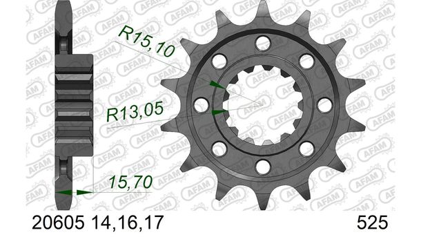 Ritzel AFAM 525 16Z