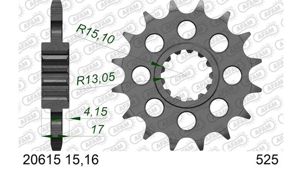 Ritzel AFAM 525 16Z