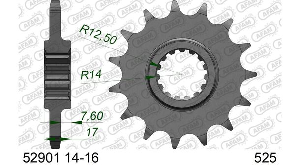 Ritzel AFAM 525 16Z