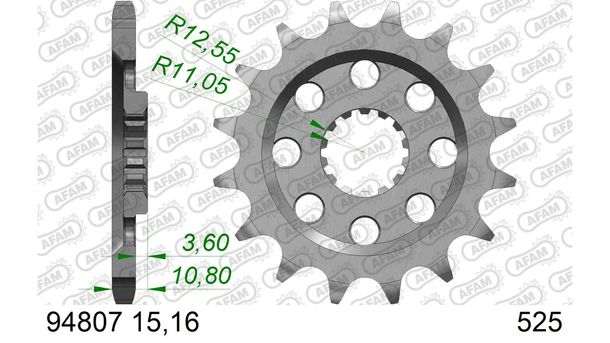 Ritzel AFAM 525 16Z