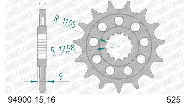 Ritzel AFAM 525 16Z