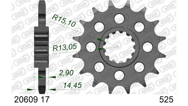 Ritzel AFAM 525 17Z