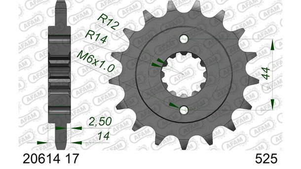 Ritzel AFAM 525 17Z