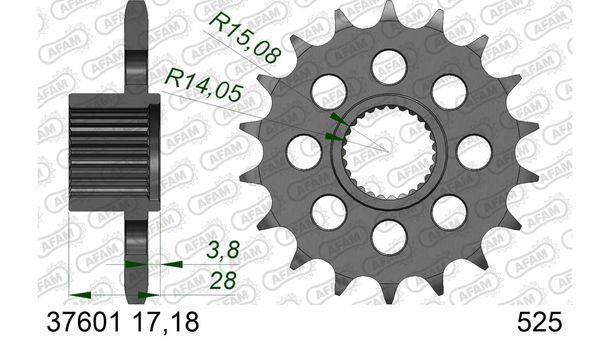 Ritzel AFAM 525 17Z