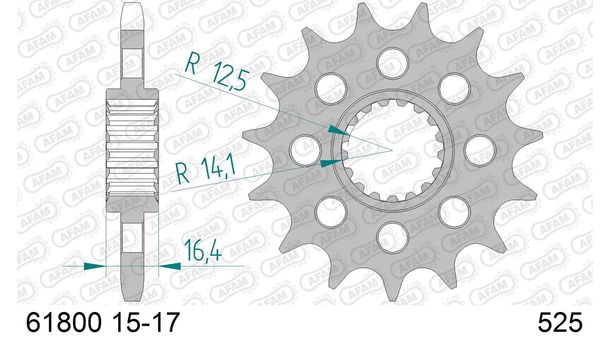 Ritzel AFAM 525 17Z
