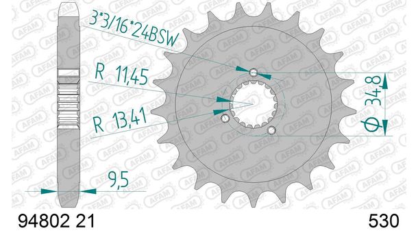 Pignone AFAM 530 21Z