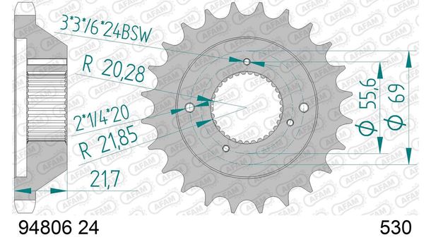 Ritzel AFAM 530 24Z