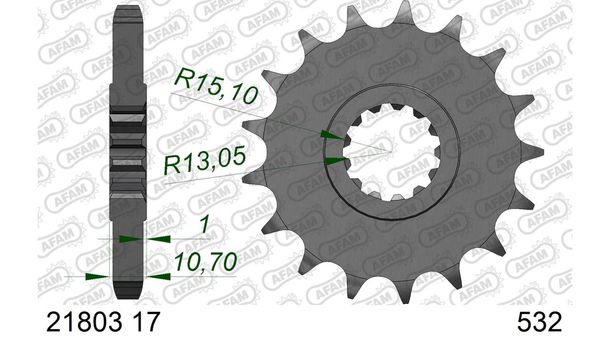 Ritzel AFAM 532 17Z