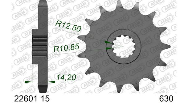Ritzel AFAM 630 15Z