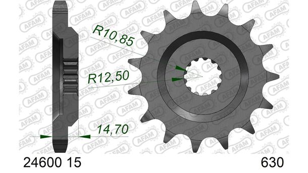 Ritzel AFAM 630 15Z