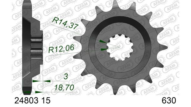 Ritzel AFAM 630 15Z